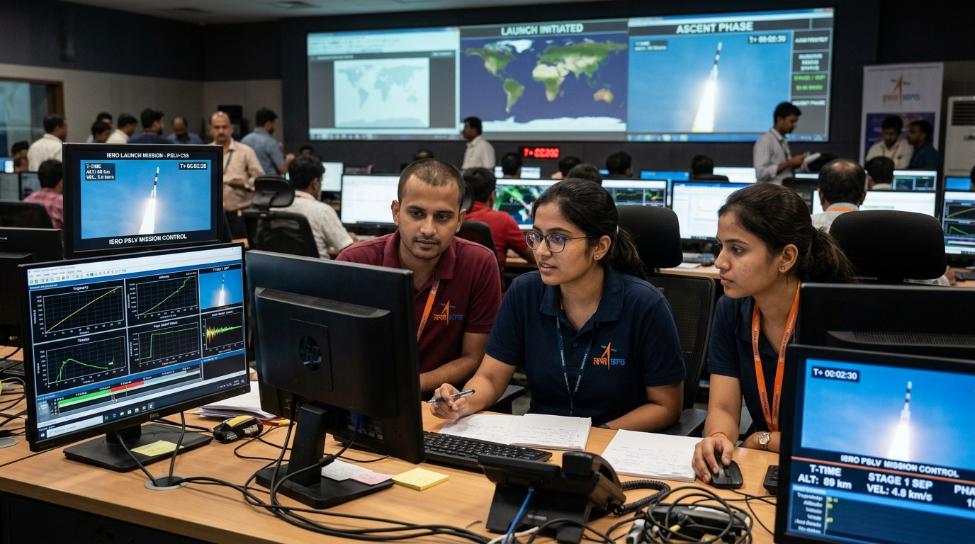 Skyroot Aerospace Launches Vikram-1 Orbital Rocket, Marking Milestone for Indian Private Space Sector