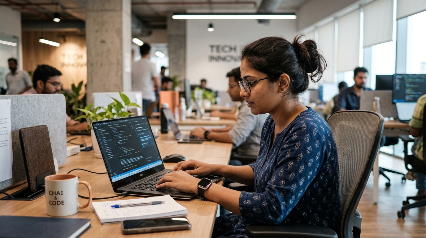 Indian IT Shift to Non-Linear Growth: AI Automation Prompts Conservative Hiring & Leaner Benches